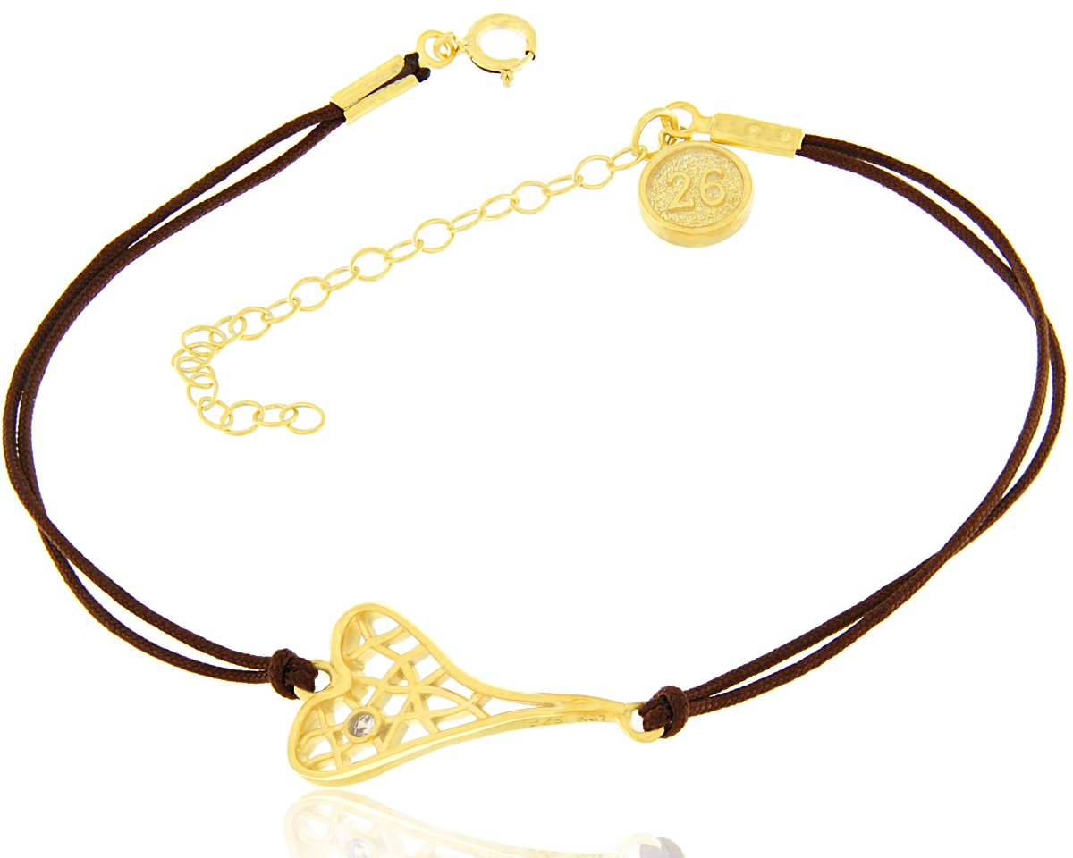 Βραχιόλι Lucky Charm από Ασήμι 925 με Ζιργκόν